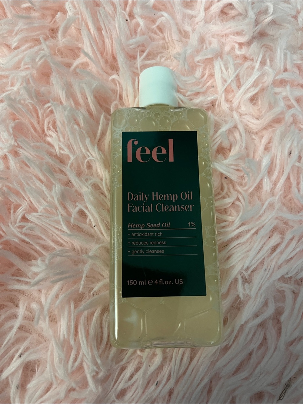 Feel Daily Hemp Oil Facial Cleanser — Clear